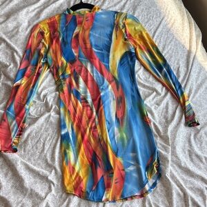 Multi color Mini dress - never worn